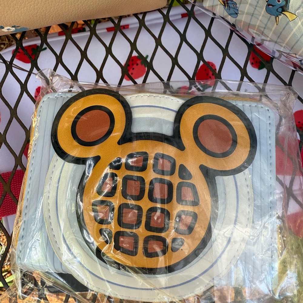 Mickey Waffle Wallet